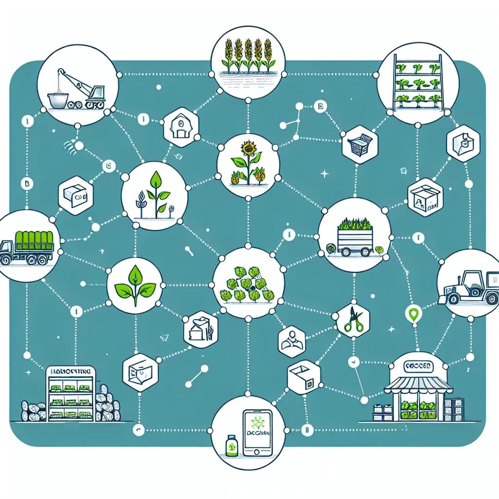 Tecnología Blockchain en la Trazabilidad de Productos Agrícolas: Revolucionando la Cadena de Suministro